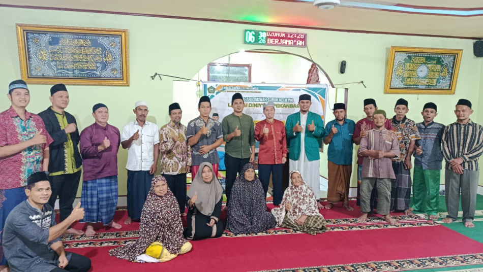 Syiar Ramadan: LDIK IAI Diniyyah Pekanbaru Gelar Safari Dakwah Subuh ke Lubuk Miam