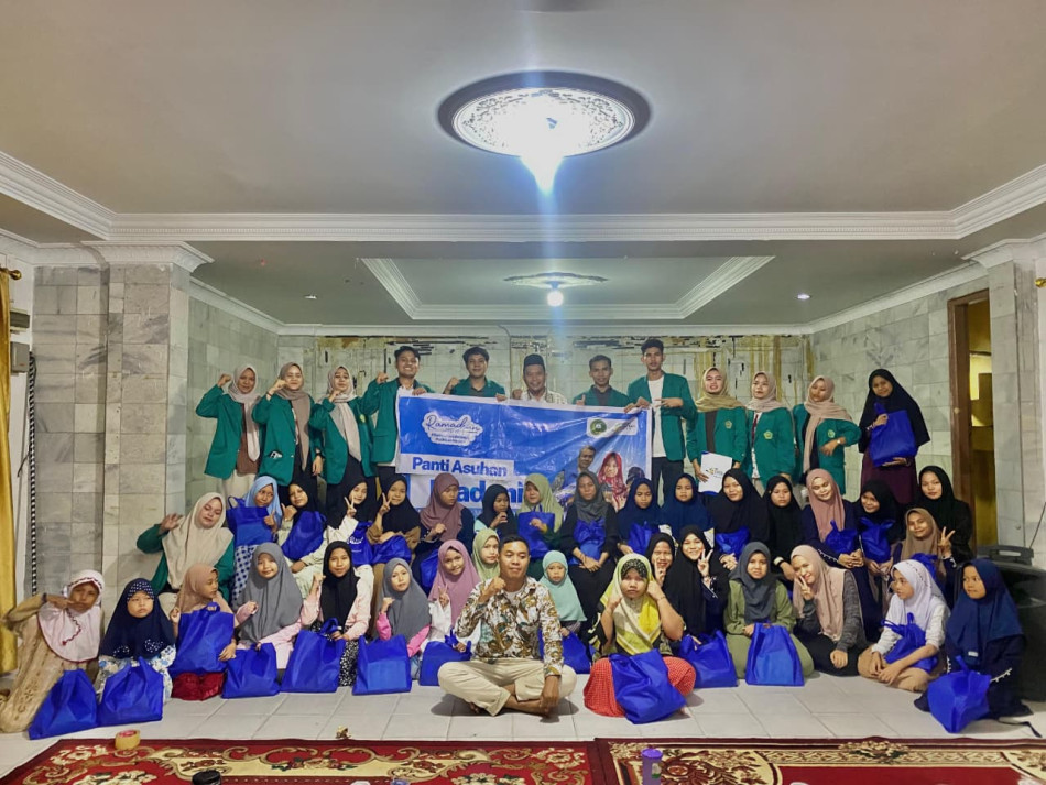 HMPS PMI Gelar Berlian Sentuhan Jilid 3, Kolaborasi dengan LAZ Energi Kebaikan Rokan di Panti Asuhan Putri Aisyiyah