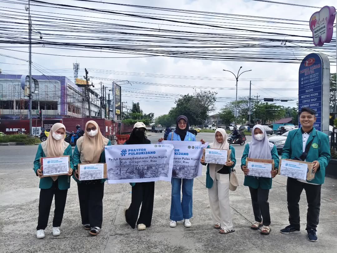 Mahasiswa PMI Galang Dana untuk Korban Kebakaran di Pulau Kijang